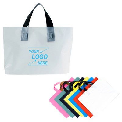 Reusable Plastic Shopping Tote Bag